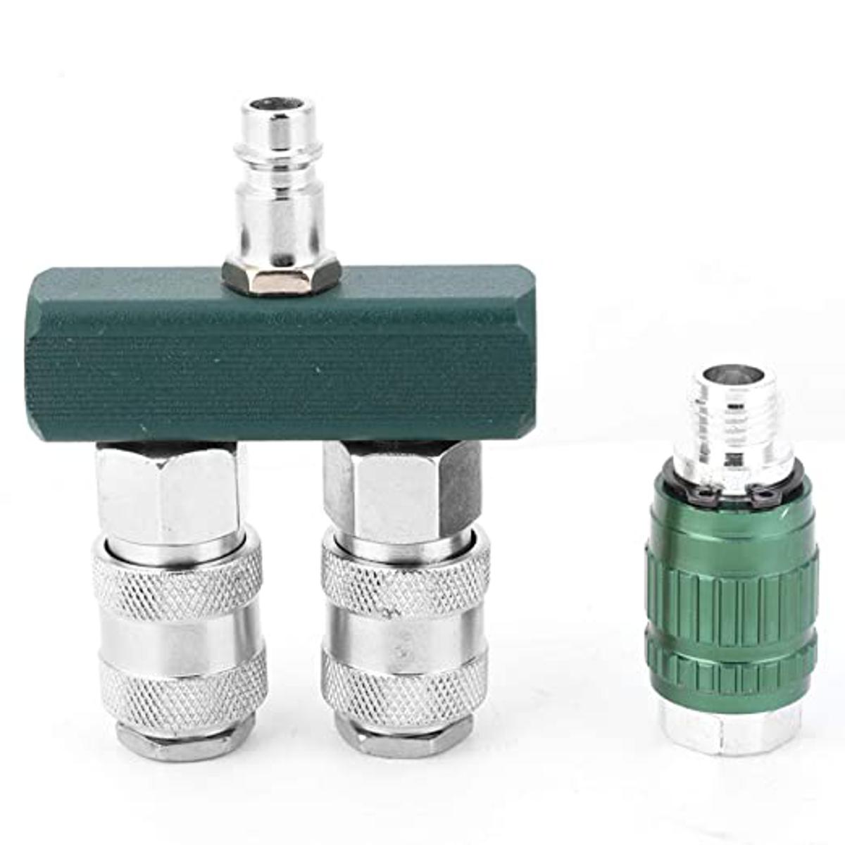 PARKSIDE 2 way compressed air distributor with pressure regulator