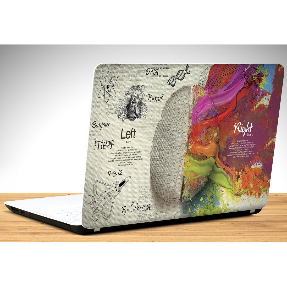 Left brain right 2024 brain laptop skin