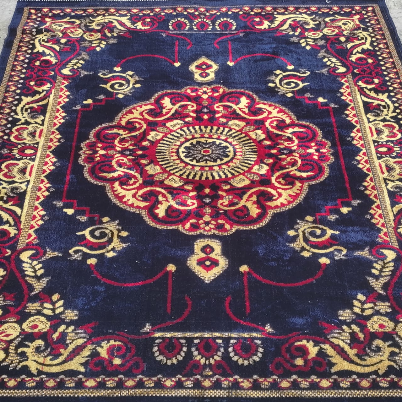 Anti Slip Carpet For Room 5 X 8 Feet Bedroom Carpet Plastic Mat | Indoor/Outdoor Rug | Chatai Mat (5’ x 8’)