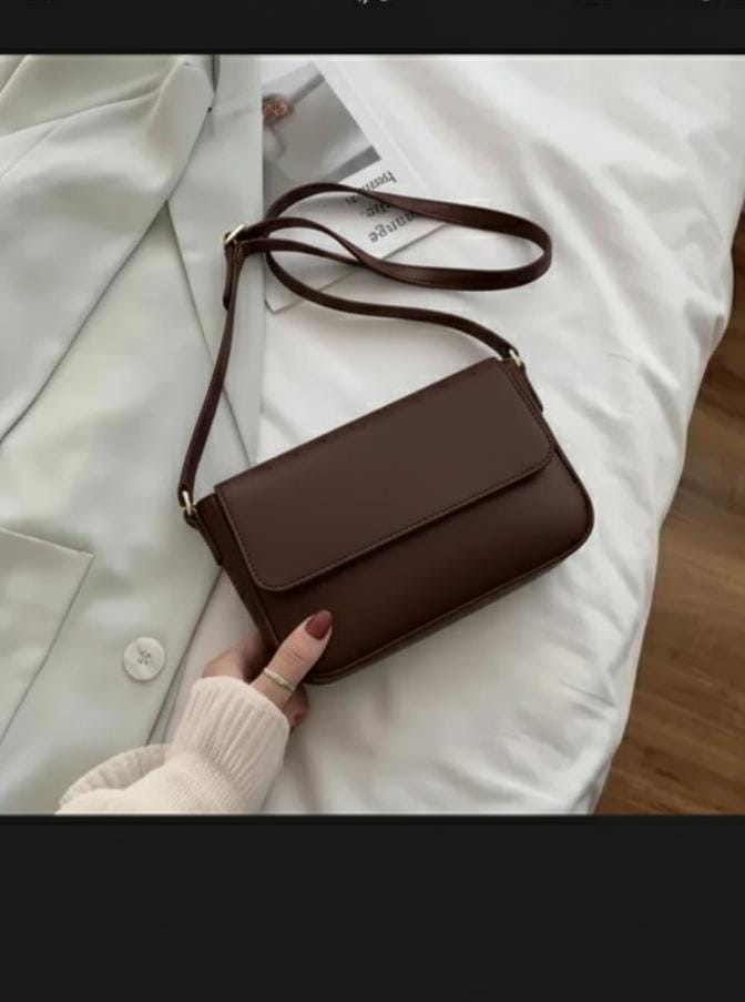 Women Solid Color Crossbody Bags Korean Style Fashion Women Handbags High Quality Street All-Match Ulzzang Shoulder Leisure Bags