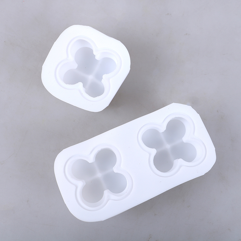 Dazzte 2pcs Bubbl Mold Cube Molds DIY Candles Mould Wax Aromatherapy