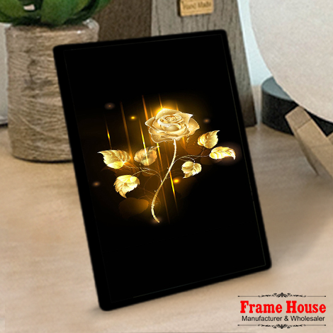 Motivational Quotes Photo Frame Set - Horizontal and Vertical Wall Decor for Home