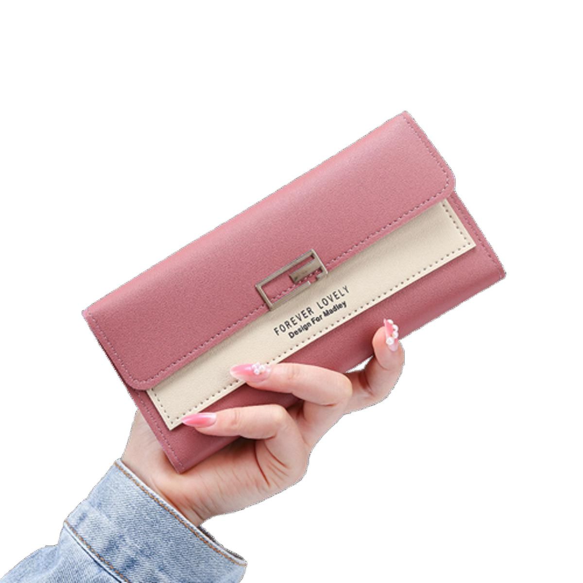 Fashion New Arrival Wallet for Women - Cute Long Trifold Wallet for Girls