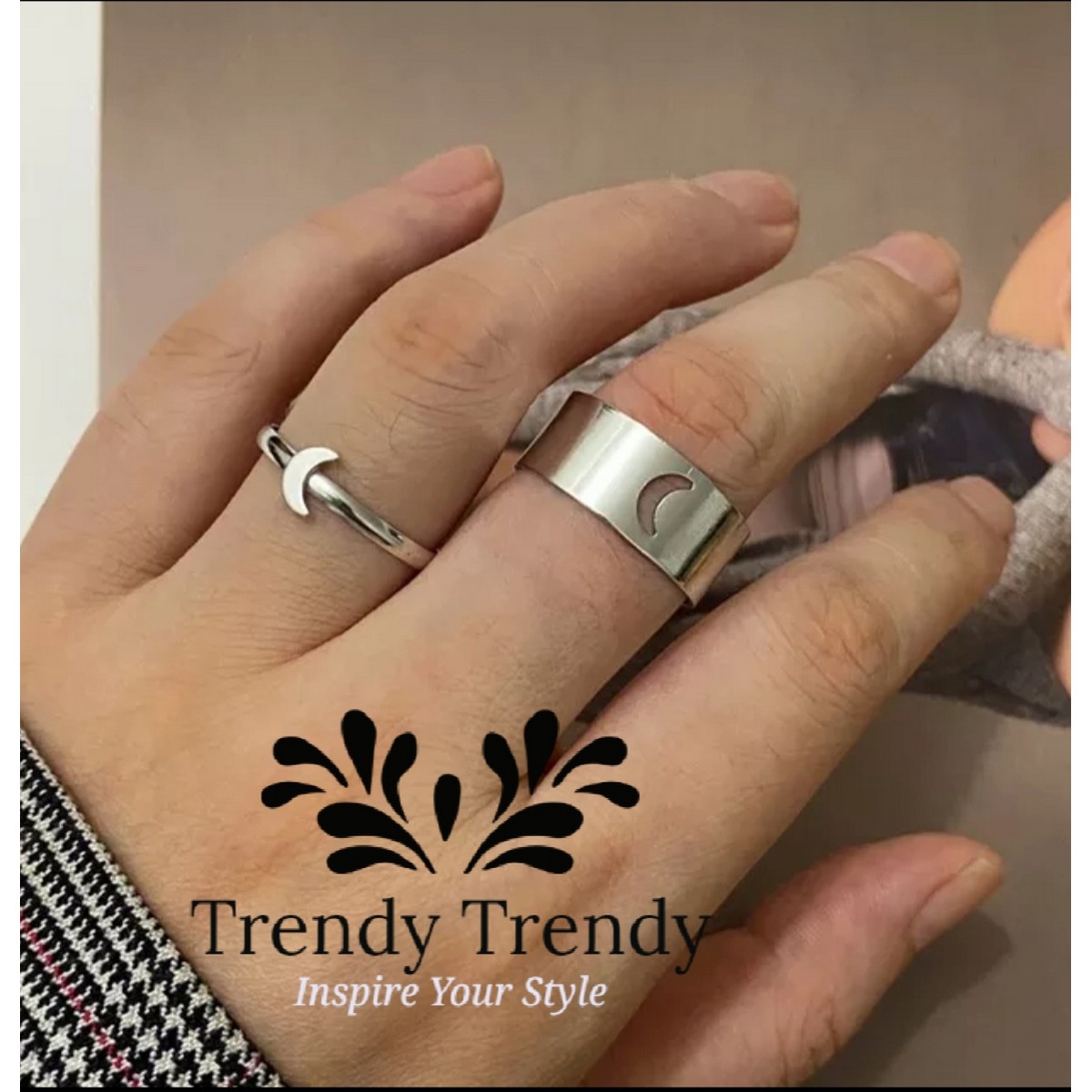 Trendy Trendy Rings Black Butterfly Couple Ring Beautiful Black Butterfly Rings For Couple Gift for Girls Birthday Couple Rings For Lover Size Adjustable Valentines Day Gift for Lovers