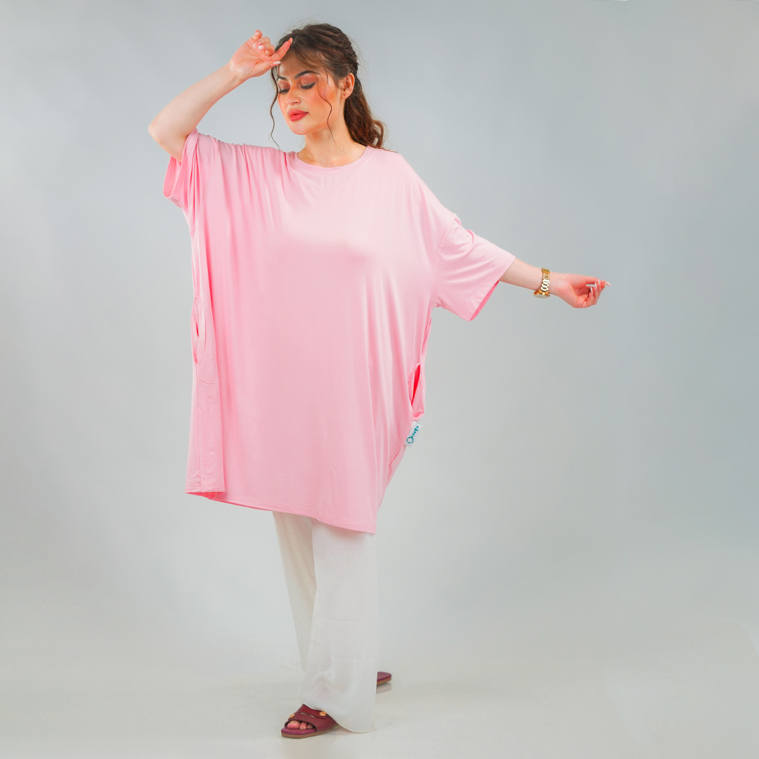Ornavo Comfy - Maternity tees by Ornavo , Made From Bamboo Fiber , 100% safe Okeo-tex certified material ,  Antibacterial , Generous & Roomy