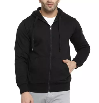 Plain Zipper Jacket/Hoddie