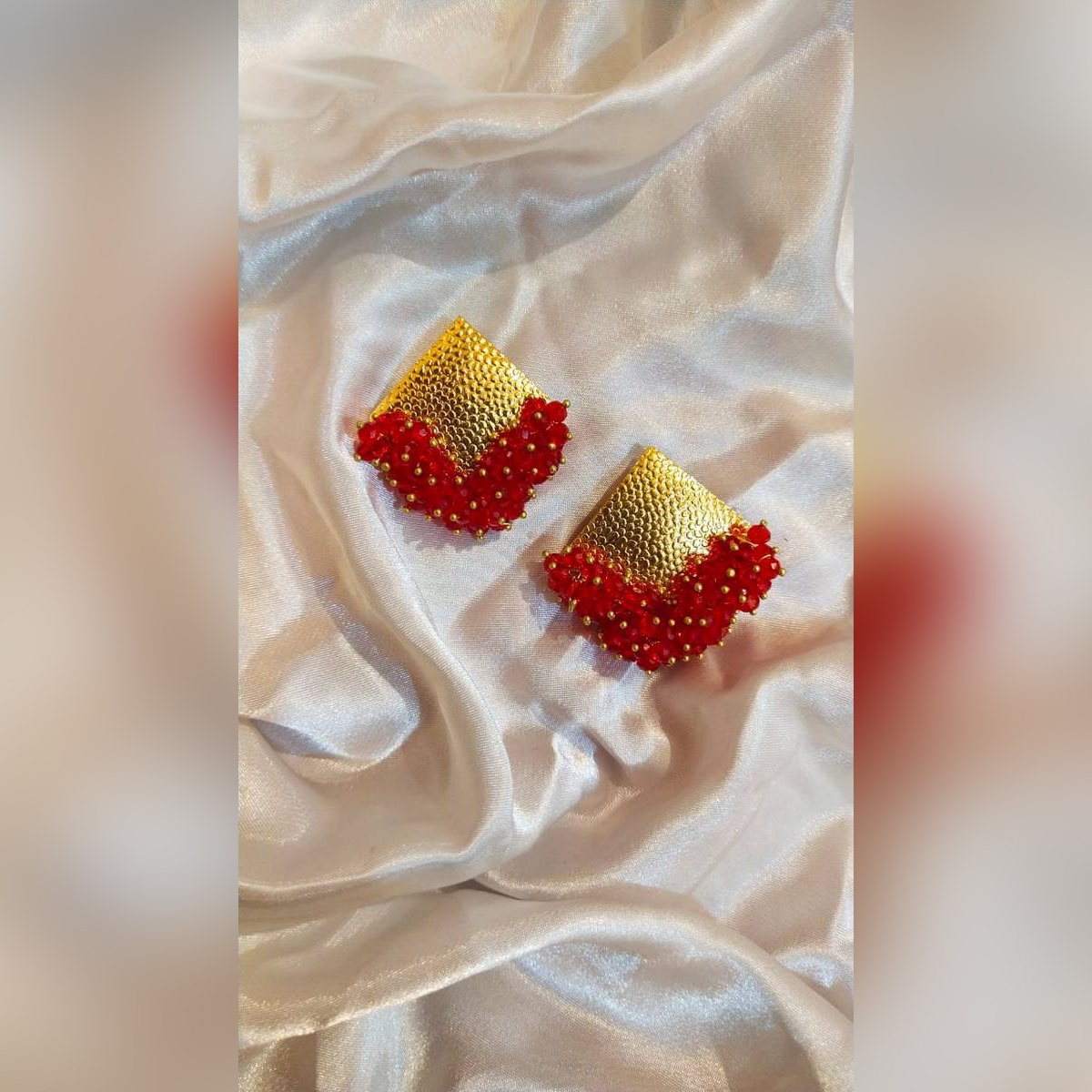 Red Stylish & Trendy Earrings For Girls & Woman