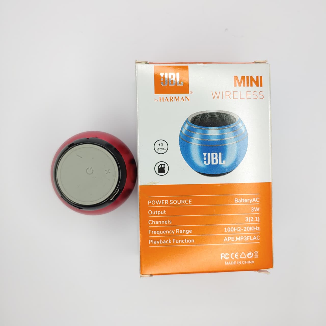 M3 Mini Portable Bluetooth Speaker - Wireless Pocket Size Speaker with High Quality Sound & Deep Bass | Compatible with Android & iOS - Rechargeable Mini Speaker price in Pakistan