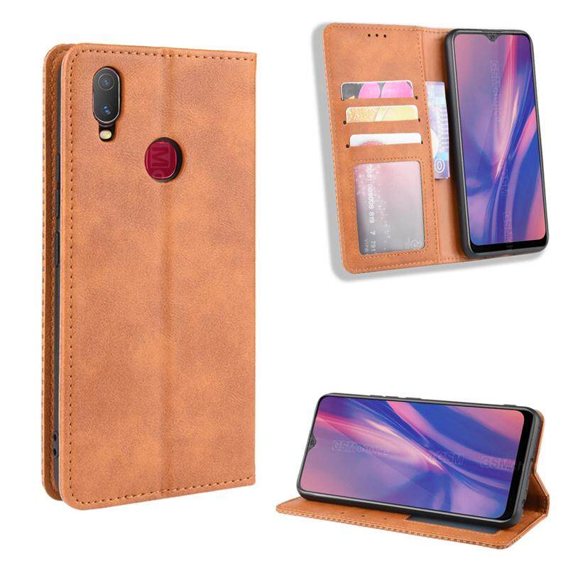 vivo y11 leather cover