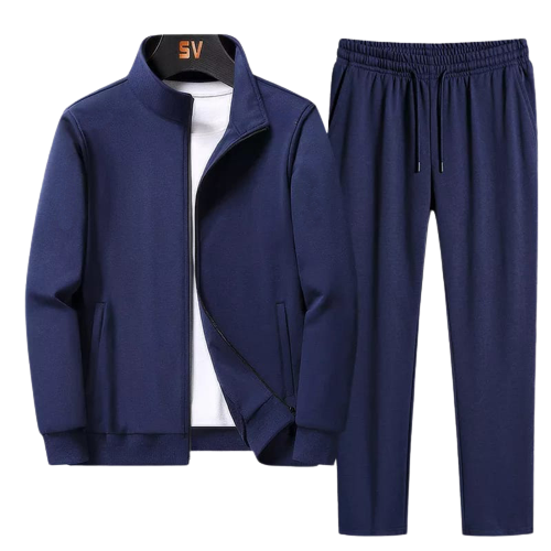 Men's Winter Track Suit 2Pcs Jacket / Trouser
