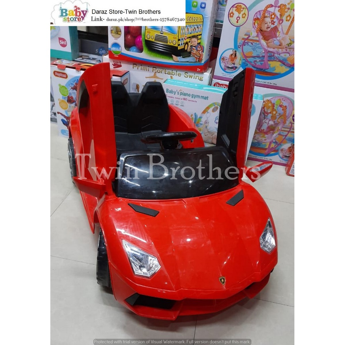 Daraz Pk Kids Toys Pc Pull Back Robot Car Toy