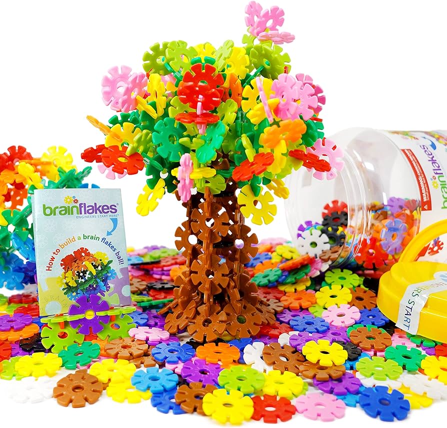 Snowflake Building Blocks Pack of 72 Pcs Brain and Educational Toys for kids and Boys