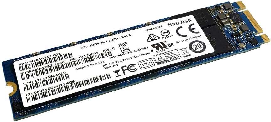 Sandisk M2 Memory SSD Stick X400 / X300 M.2 2280 128GB | Daraz.pk