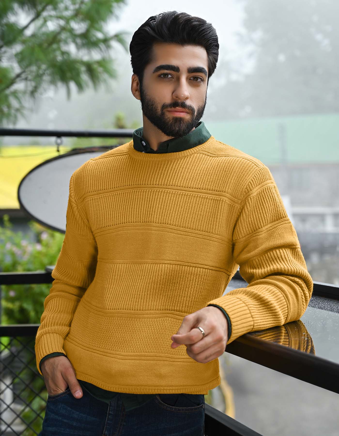 Mustard sweater hotsell