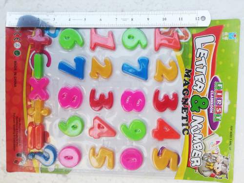 Pack Of Large Size Magnetic Counting 123 Letter Refrigerator Magnets Learning