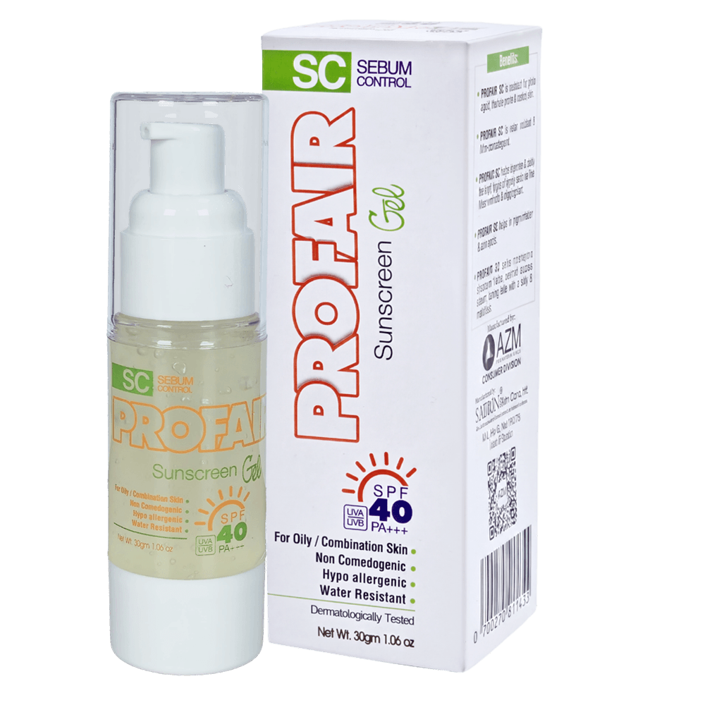 PROFAIR SC Gel Sunscreen SPF 40 | Sun Care Product | Original