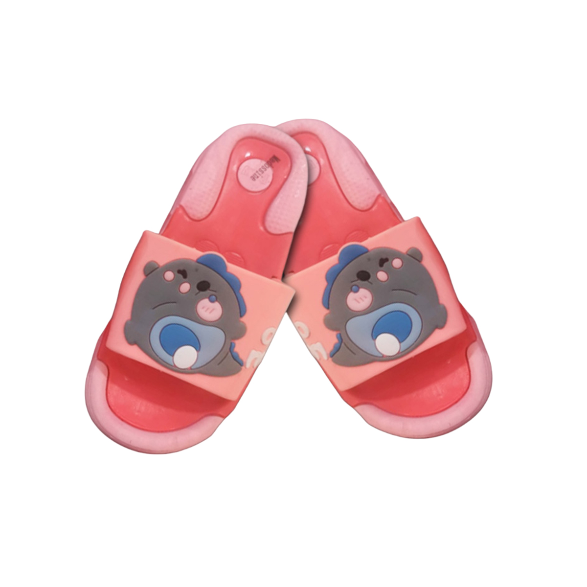 Dino Character Softy Kids Slippers for Children - Thick and Soft Sole -Beach Slippers For Boys and Girls - Non Slip Kids Shoes for House