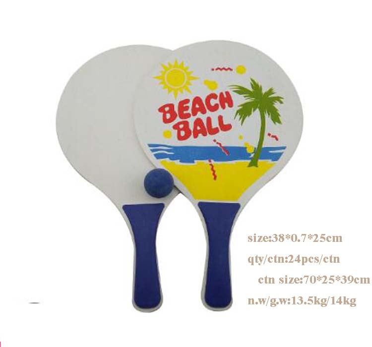 racket beach ball