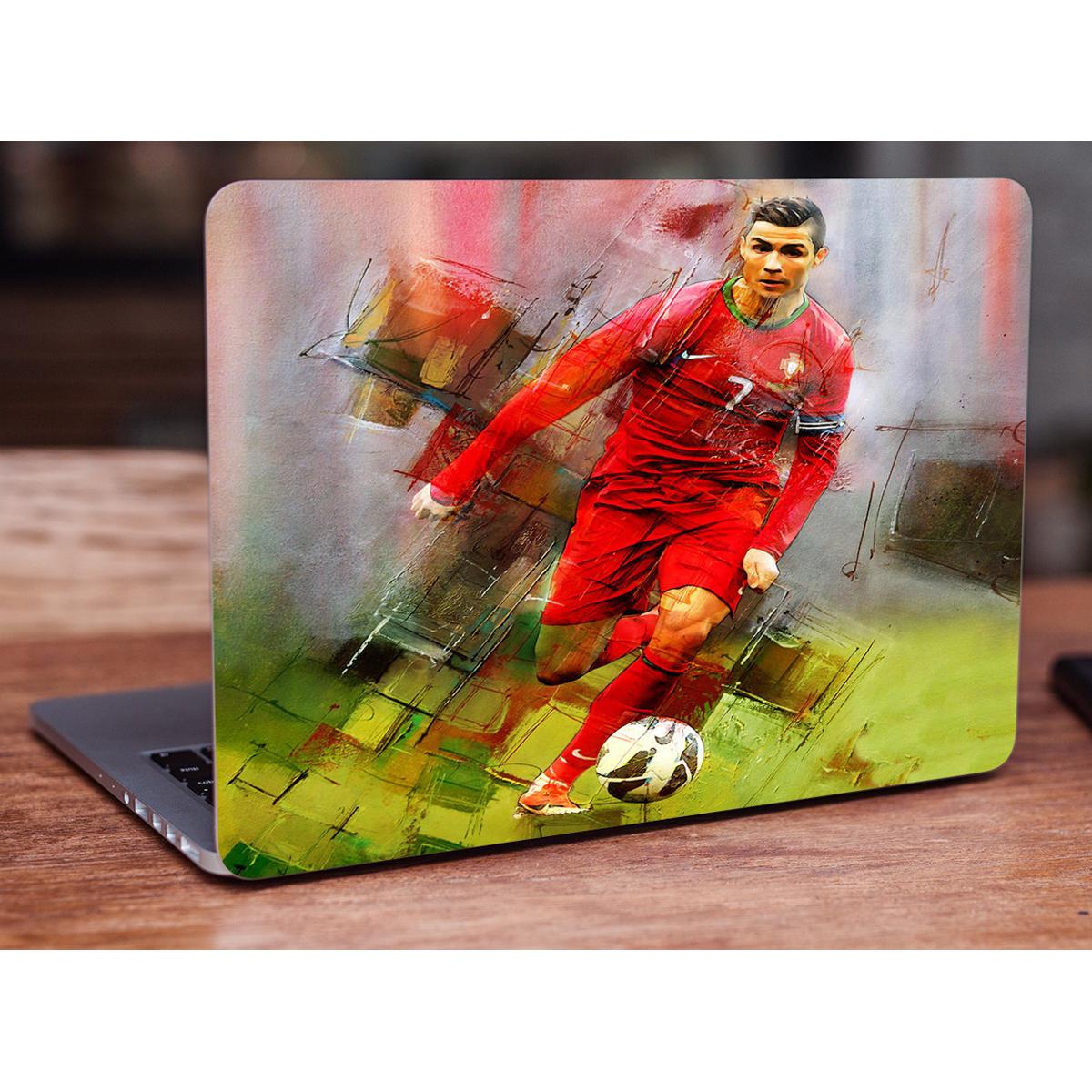 Cristiano Ronaldo Laptop Skin Vinyl Sticker Decal, 12 13 13.3 14 15 15.4 15.6 inch Laptop Skin Sticker Cover Art Decal Protector Fits All Laptops