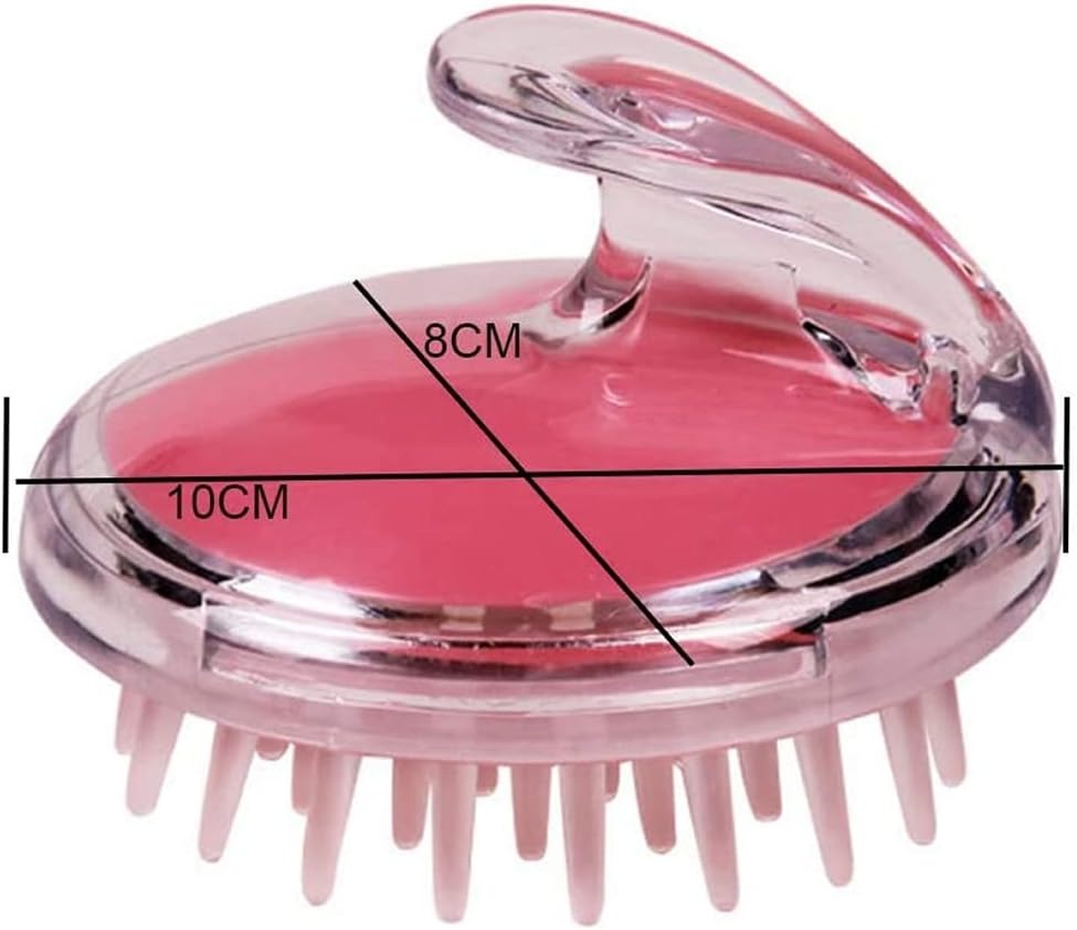 Hair Wash Brush Hair Scalp Massage Brush Head Anti Dandruff Haircare Massager Someday Silicone Comb Brush Scalp Massager Bath And Shampoo