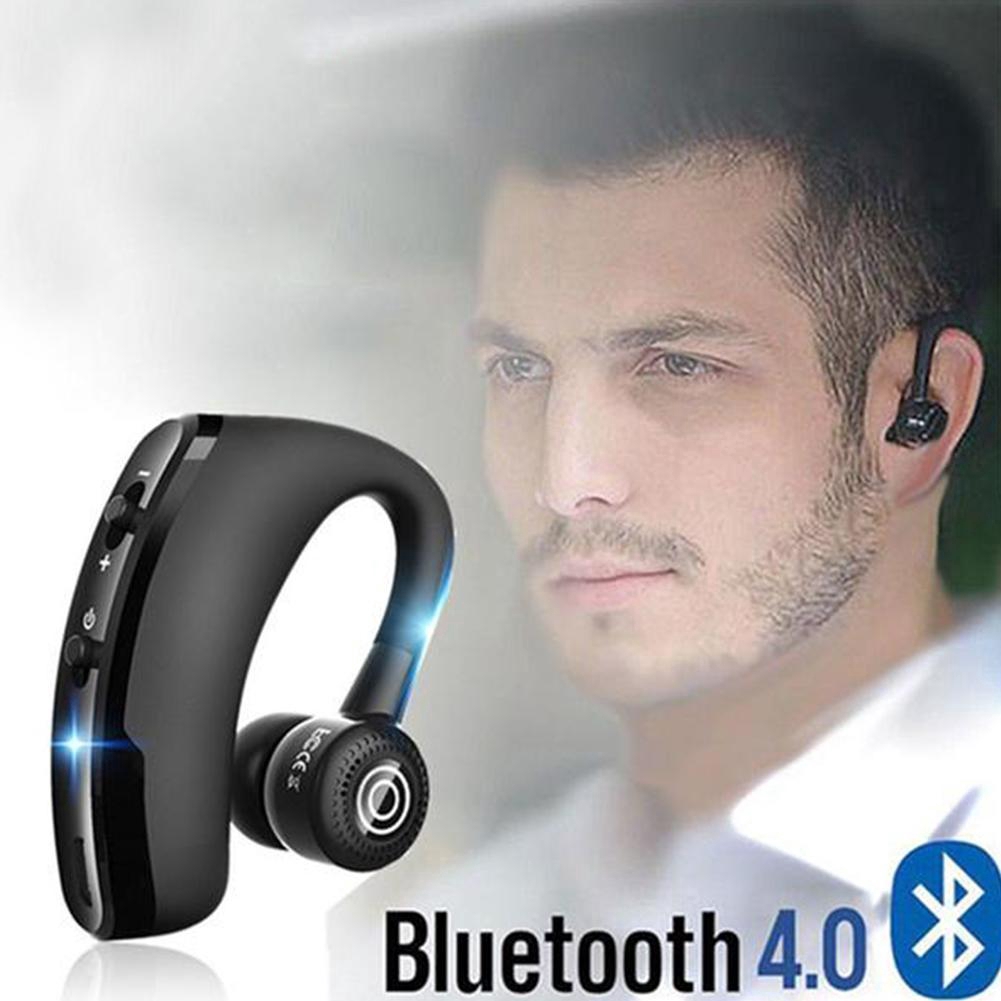 V9 Single Wireless Bluetooth Earphone | In-Ear Handsfree Headset | HD Sound | Built-in Mic | Compatible with All Bluetooth Devices.