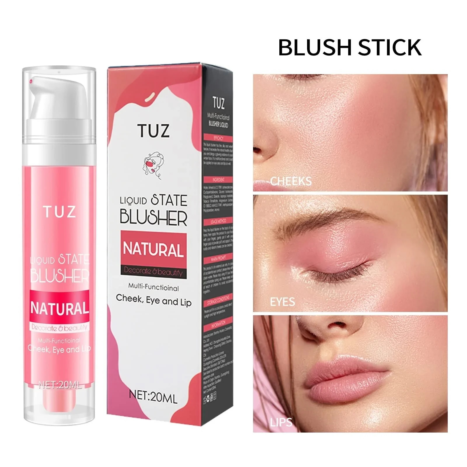 High Quality Blusher 20 ML Liquid Blush On Makeup Blush