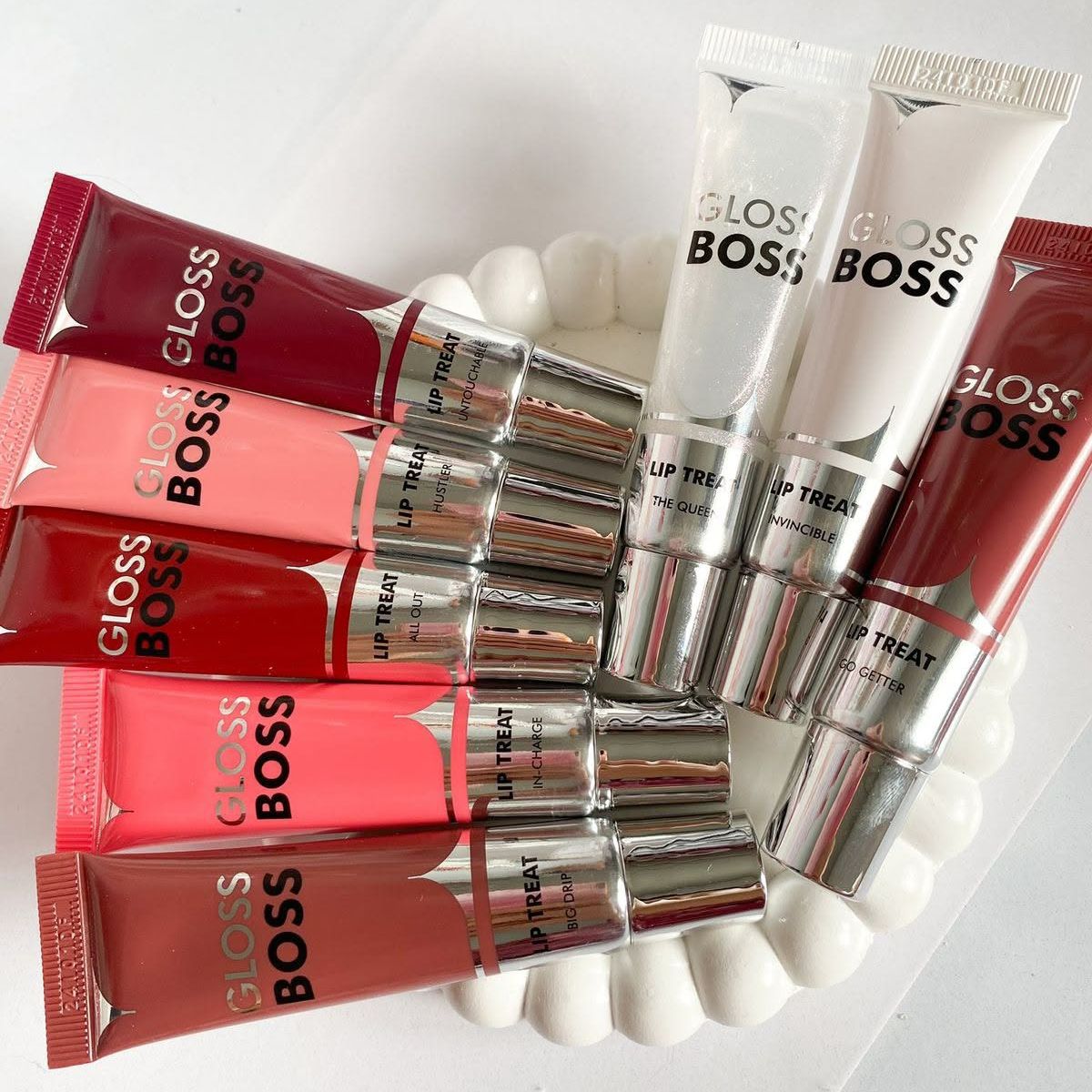 Gloss Boss Shiny Lip Gloss for Women & Girls | Hydrating Lip Gloss Tube | Long Lasting Glossy Lip Shine for Daily Makeup