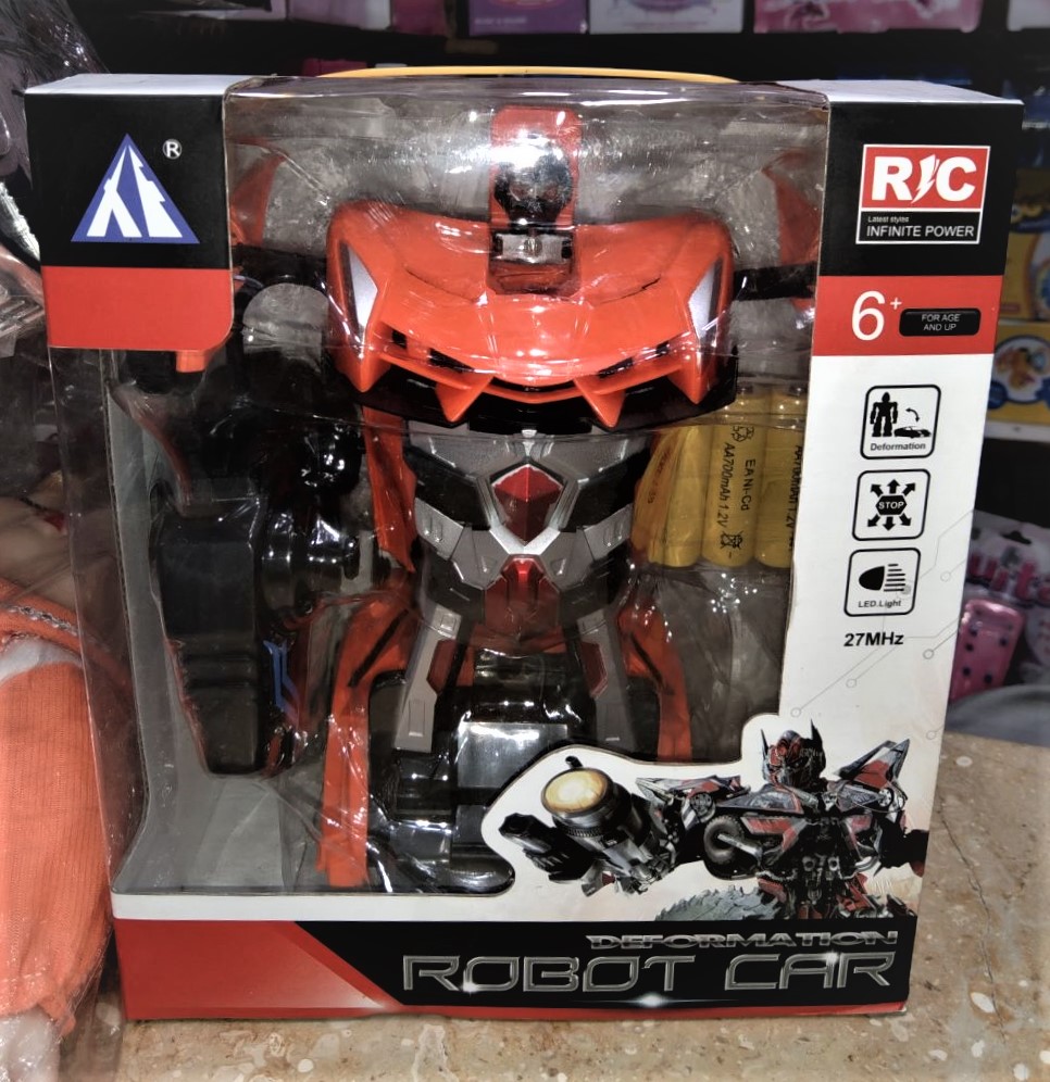 robot deformation car