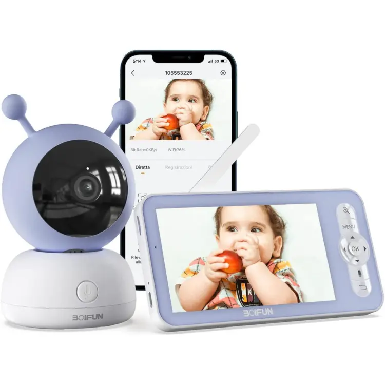 Smart Wireless Video Baby Monitor System