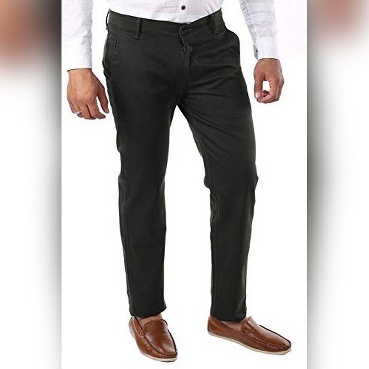 Black Cotton Dress Pant For Men - Pants - Cotton Pant Price in Pakistan -  View Latest Collection of Khakis & Chinos