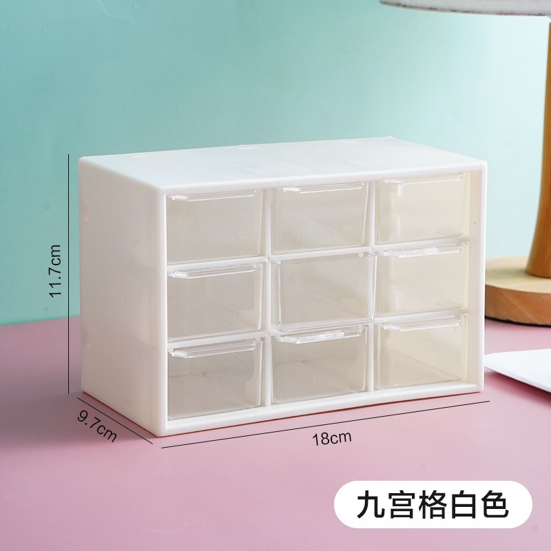 Transparent Storage Box Rack 9 Drawer Set Daraz.pk