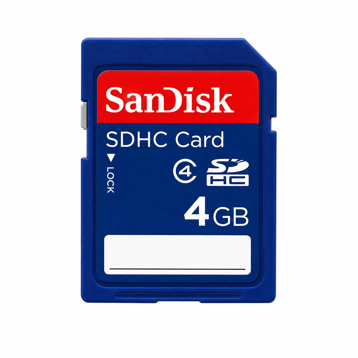 SanDisk 4GB SDHC Memory Card Class 4 Secure Digital SD Card for Digital Cameras