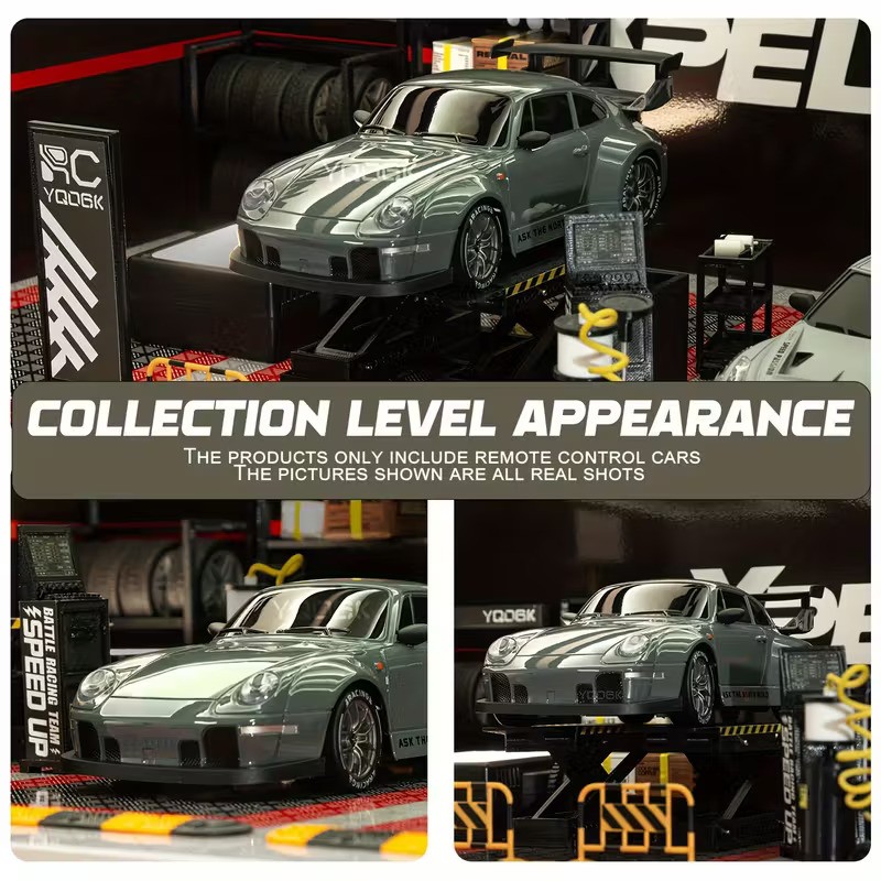 Remote Control Drifting Car 4WD RC Toy with Lights, Tires, and Barricade Tool, Perfect Birthday Thanksgiving Gift for Boys and Girls, Stunt Rc Car, Highspeed Rc Car, Remote Control Car