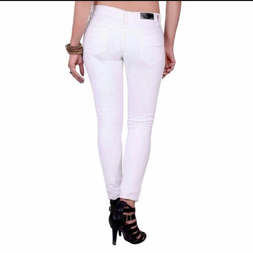 white colour jeans