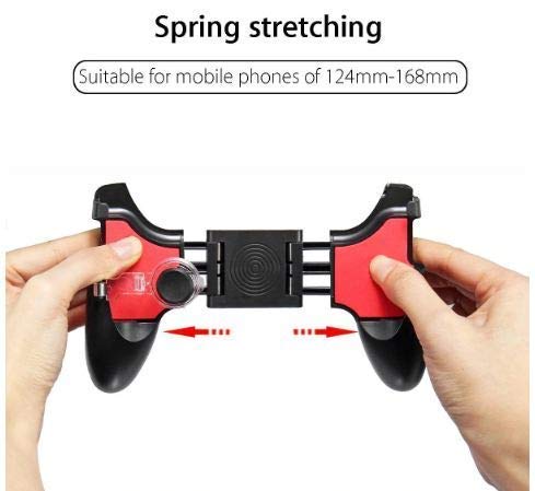 Amazing 5 in 1 GamePad Mobile Controller  pubg Trigger -  Gaming Controller - R11 Gaming Trigger -