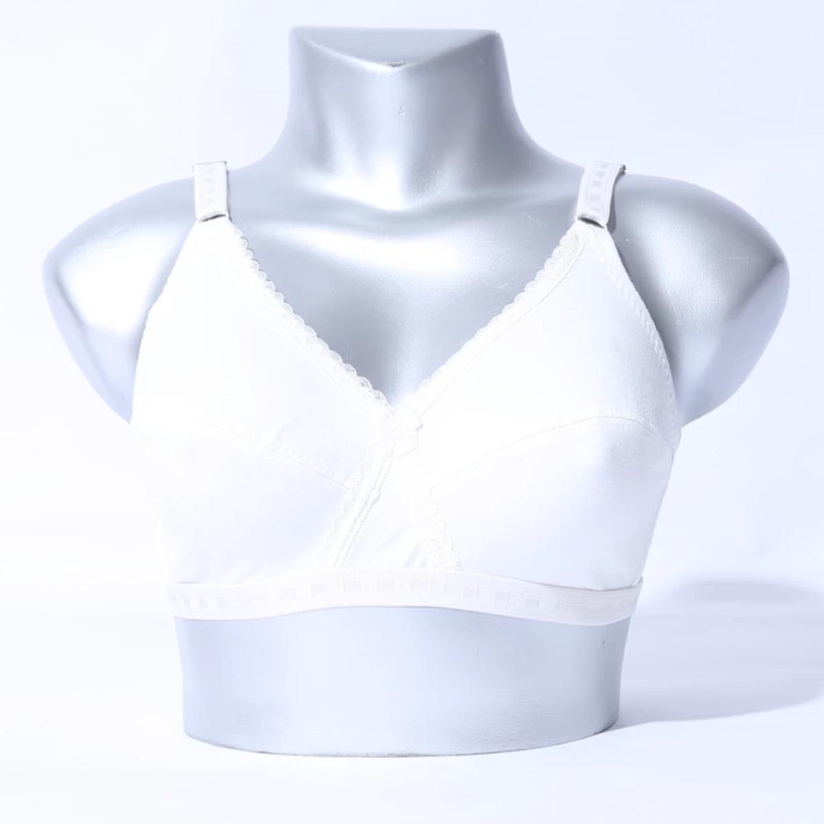 Cotton Bra for Women Non-Padded, Non-Wired & Full Coverage with Seamless  Cup - GALAXYSHOPER