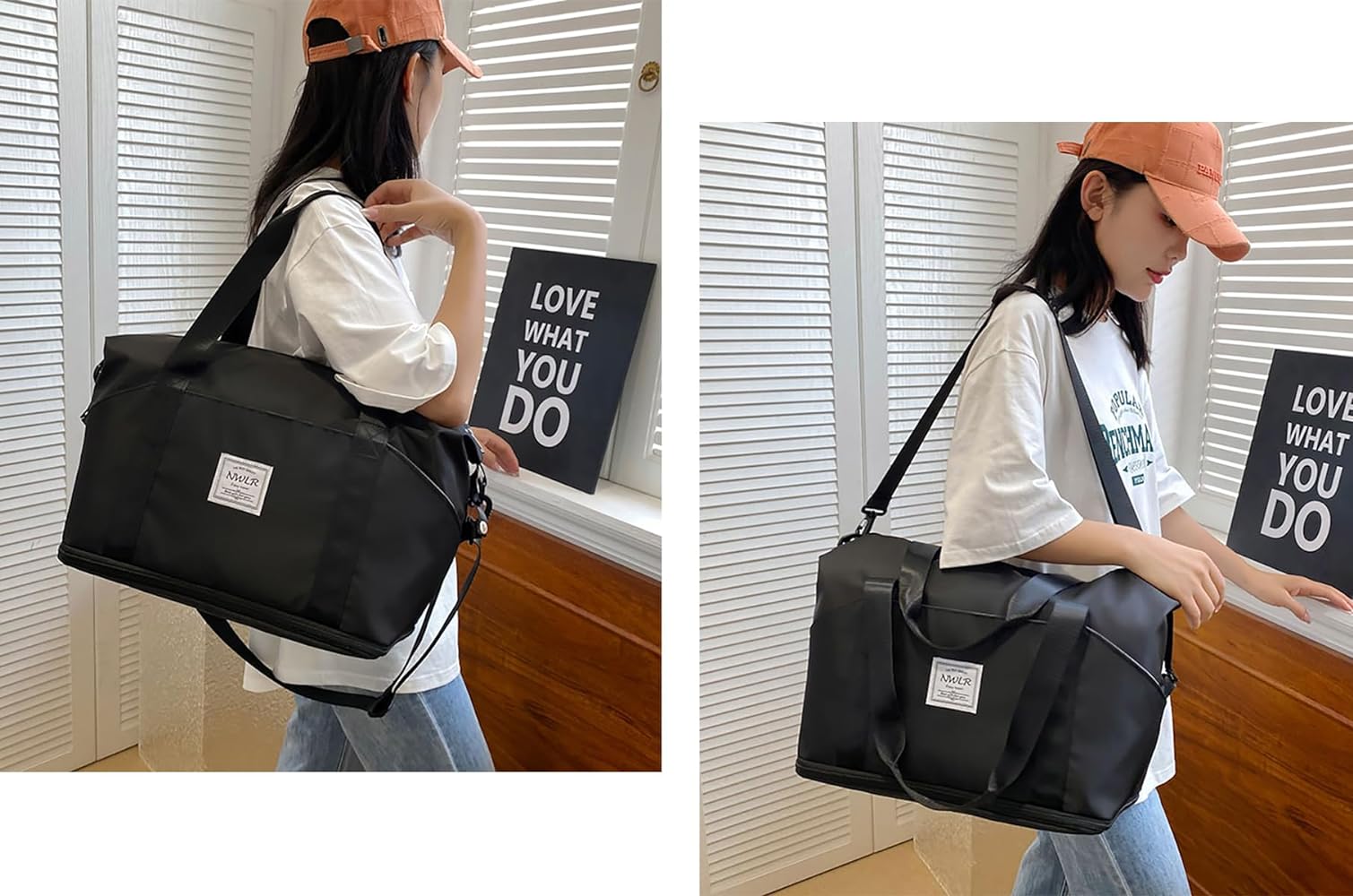 Fitness Dry Wet Bag Gym Bag for Women Travel Handbag Sport Adjustable Daily Shoulder Bag