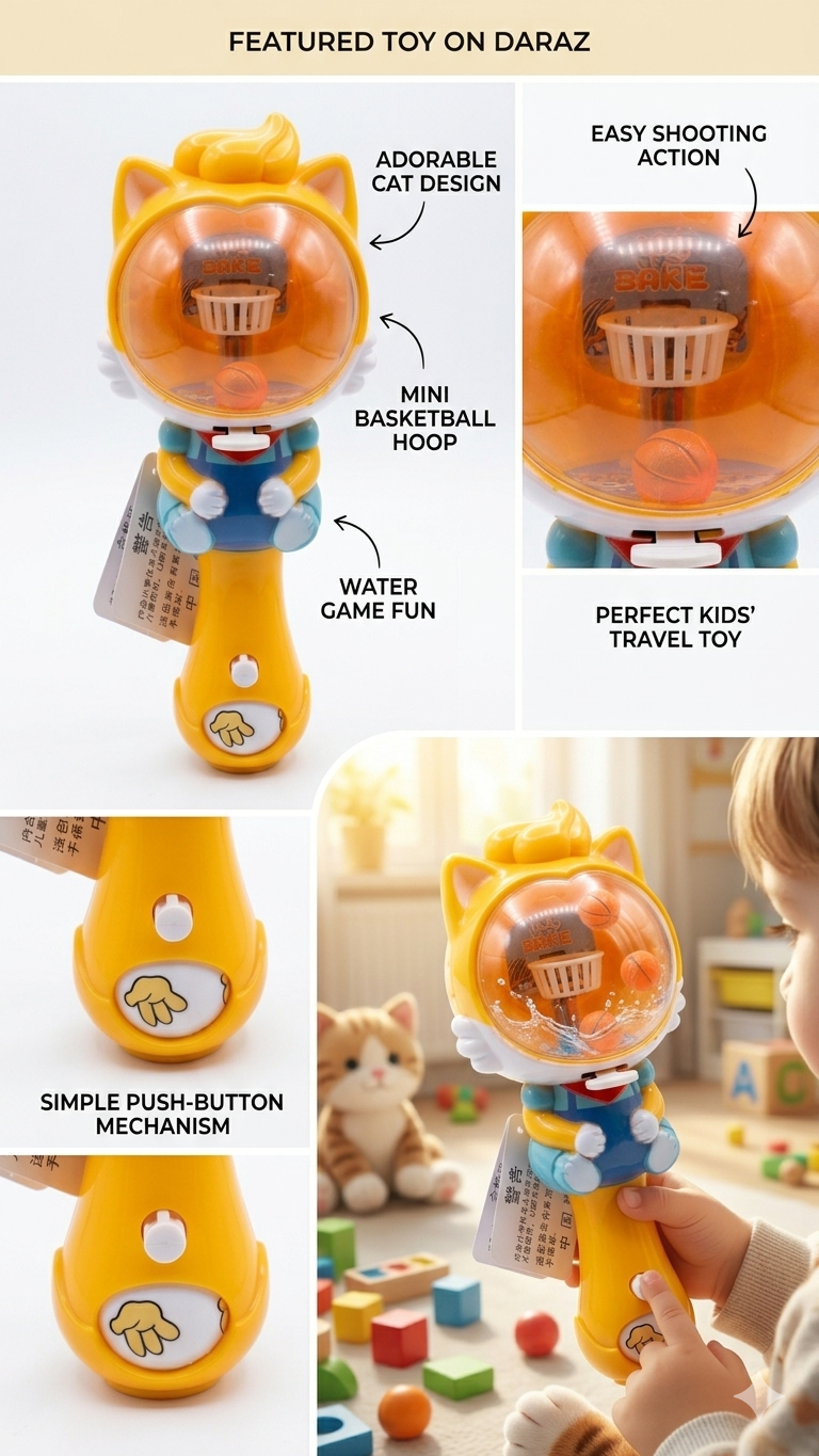 Toy with LED for Kids – Handheld Flashing Light with Fun Ball Effect | Battery Operated Colorful Toy for Boys & Girls | Perfect Gift 🎁