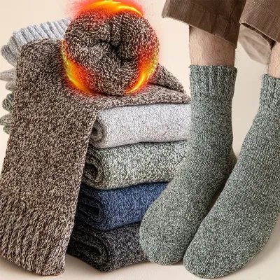 Thicken Wool Socks Men High Quality Towel Keep Warm Winter Socks