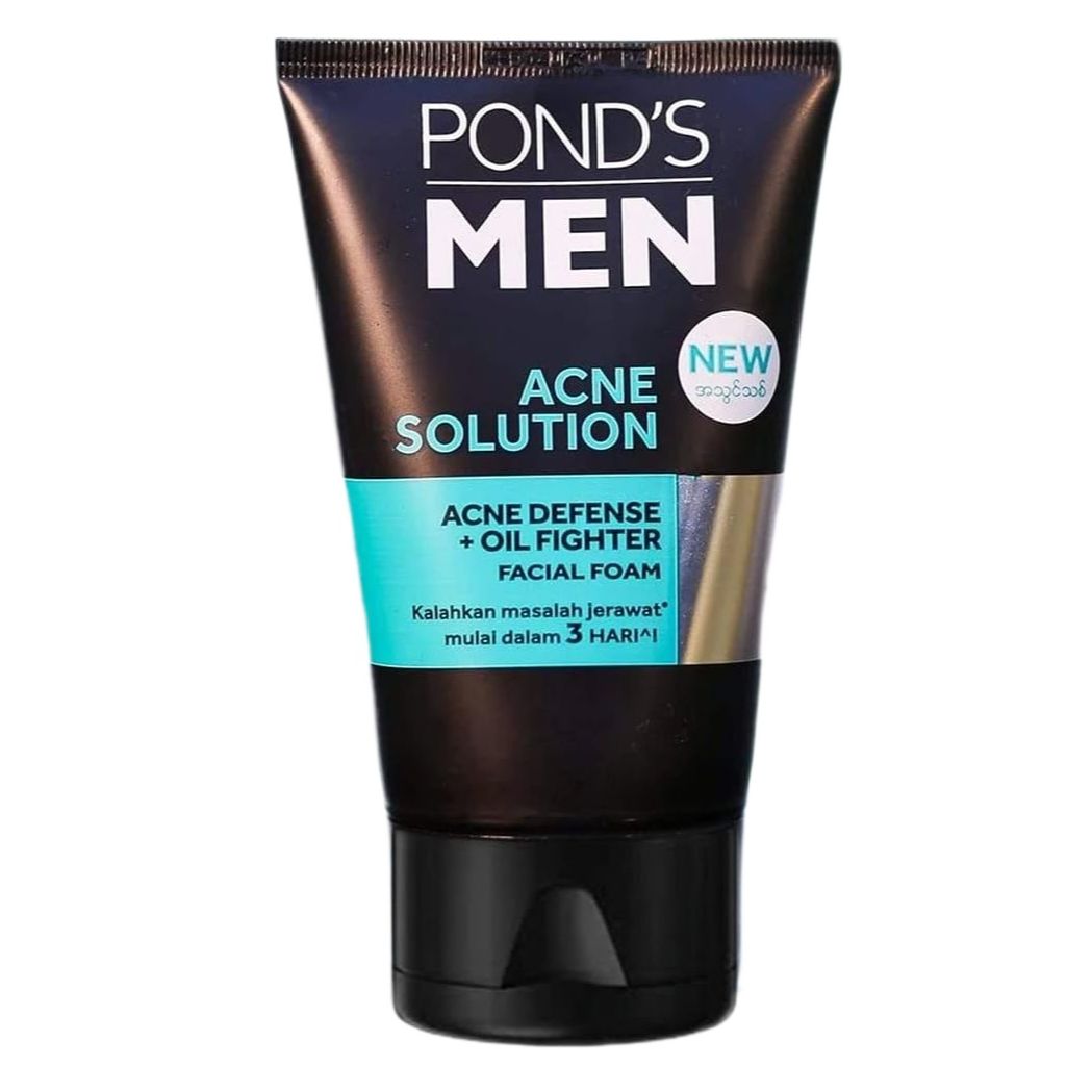 Men Acne Solution Facial Foam | Facial Cleansing Care | 100g