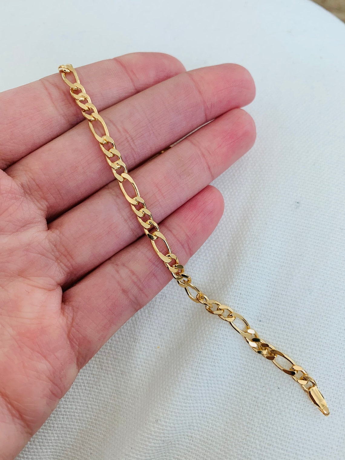 Golden Figaro Chain for Men Long Necklace Chain for Boys, Men