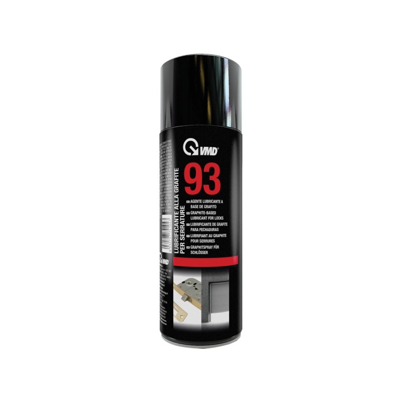 VMD 93 Graphite‑Based Dry Lubricant Spray – Anti‑Rust Lubricator for Locks, Hinges & Sliding Mechanisms
