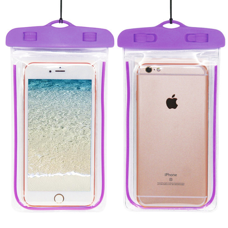 Waterproof Case Underwater PVC Bag Transparent Touch Screen Premium Cell Phone Pouch Mobile Cover For Travel Water Proof