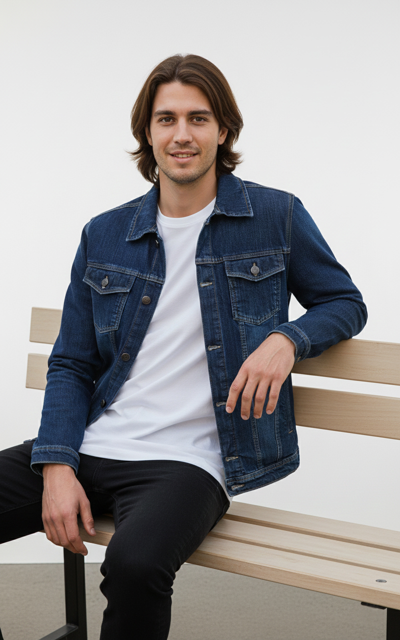 Auditors®️ Denim Jacket Double Pocket Three Colours Available For Mens, Boys & Womens For Winter