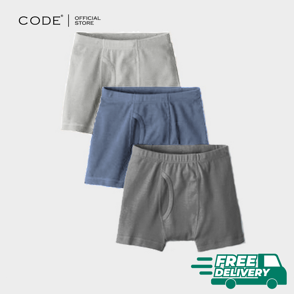 Code Boxer For Men Pack Of 3 - Underwear For Men - Underwear - Boxers For Men - Premium Boxer For Men -  Boxer - Mens Underwear  - Boxers - Boxers For Boys - Under Garments For Men - Under Wear - Random Colors