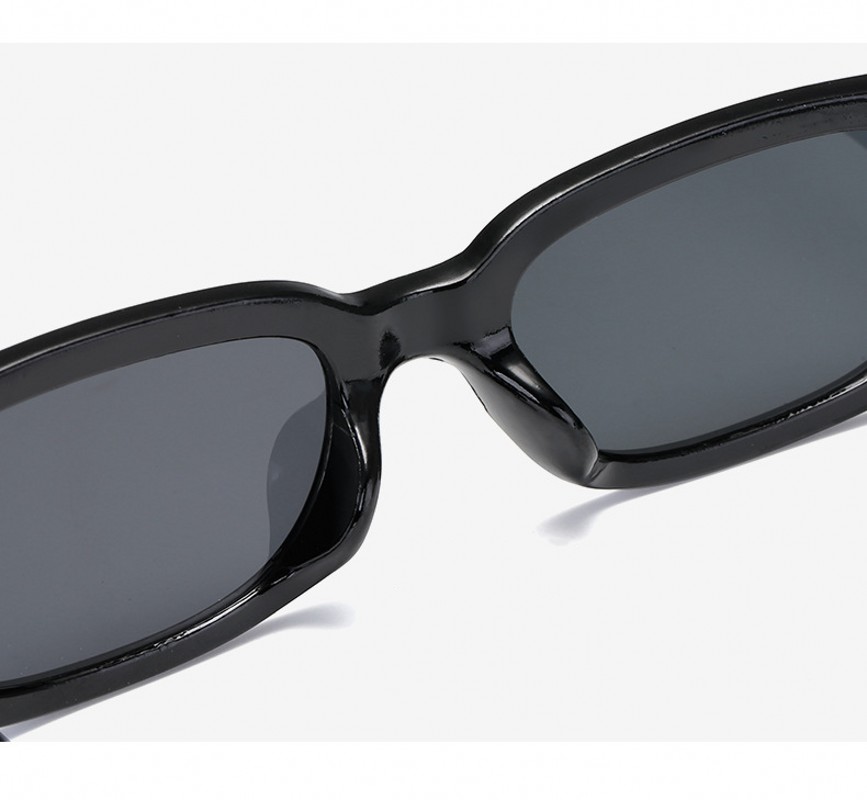 Classic Rectangle Leopard Frame Sunglasses For Women
