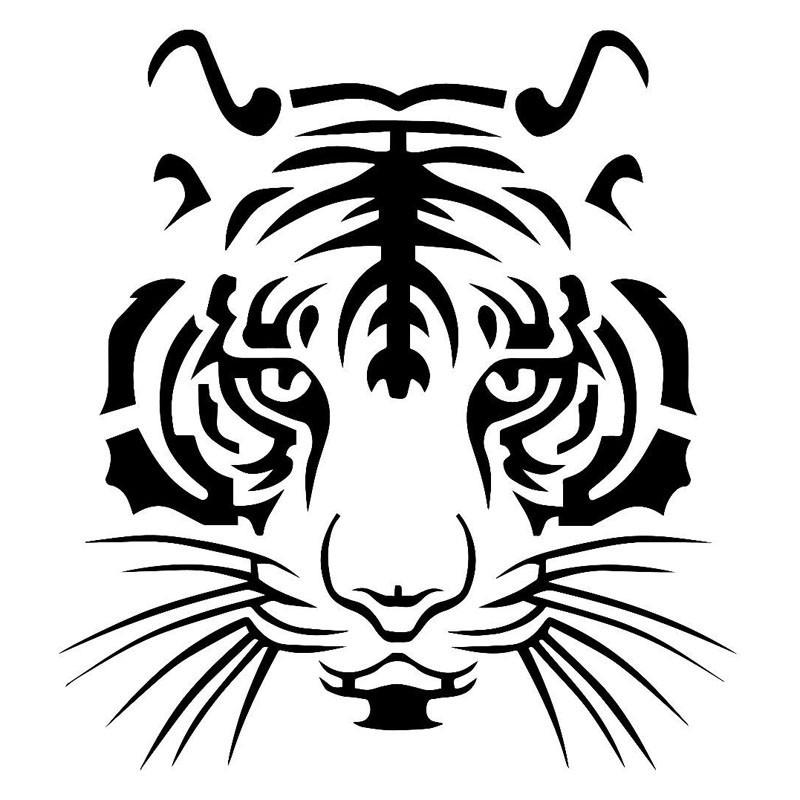 Gambar Kartun Muka Harimau - Gambar Kartun