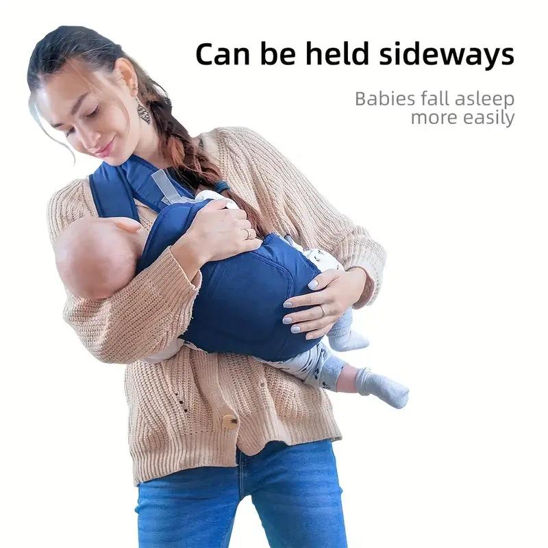 Baby Carrier Sling Versatile for All Seasons – Multifunctional Shoulder Baby Carrier with Four Carrying Methods (Front & Back)