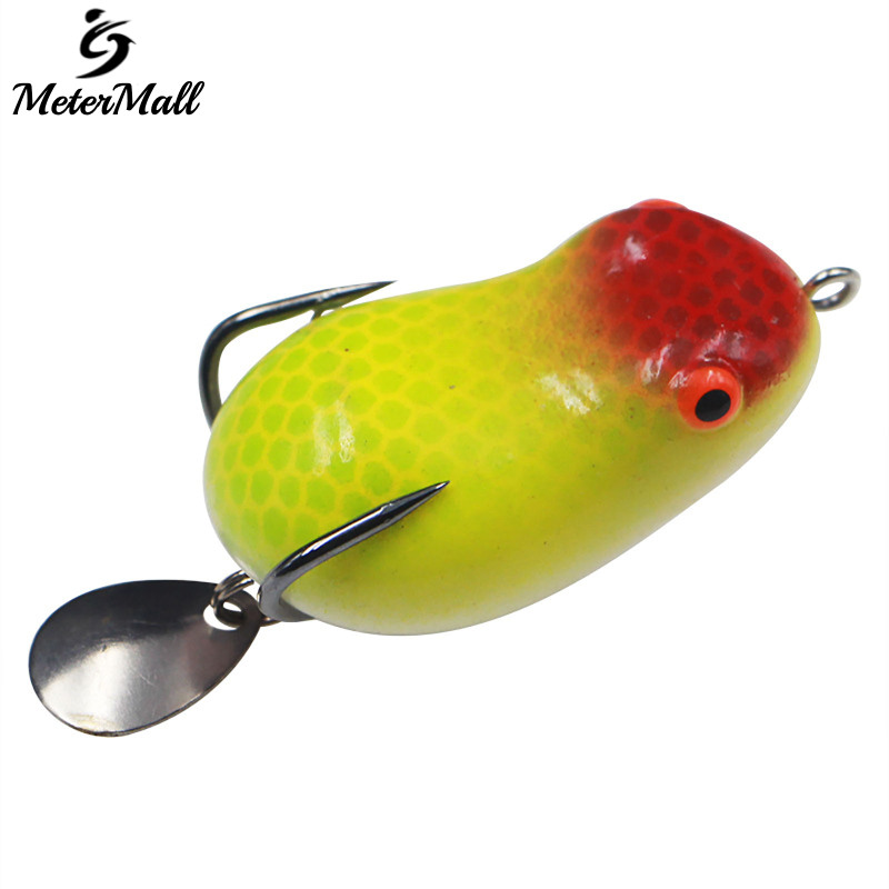 MeterMall Frog Fishing Lure 4cm/5cm Floating Frog Bait With Fishing For  Freshwater Seawater