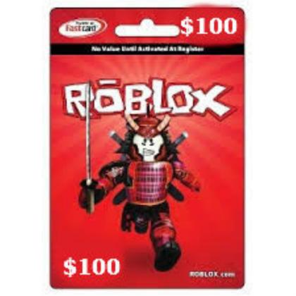 Roblox Roblox 100 Game Card - 